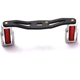 Resim Jeemson Kuruşak Makinesi Kolu Karbon Fiber 8x5mm 10.5cm Kırmızı Uyumlu Çeşitli Markalar Kol Eşyası 