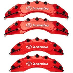 Resim Kırmızı Kaliper Kapağı 4 Lü Set 