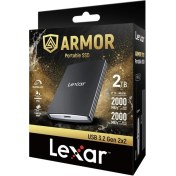 Resim Lexar 2tb LAR700X002T-RNBNG Ext.ssd 2tb Usb3.2 GEN2X2 Up To 2000MB/S Read And 2000MB/S Wrıte 