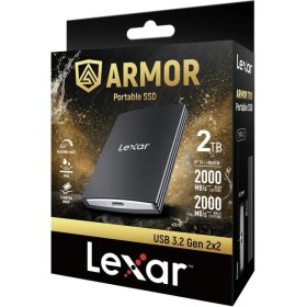Resim Lexar 2tb LAR700X002T-RNBNG Ext.ssd 2tb Usb3.2 GEN2X2 Up To 2000MB/S Read And 2000MB/S Wrıte 