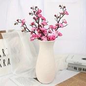 Resim 1 adet Açık Hava Yapay Kış Çiçeği Buketi, Gerçekçi Dokunuşlu ve UV Dirençli, Bahar ve Yaz Düğünleri, İç Mekan Bahçeleri ve Ofisler için Şık Ev Dekoru, Çin Yeni Yılı, Anneler Günü, Şükran Günü, Yıldönümleri ve Doğum Günü Partileri gibi kutlamalar için uygun. 