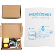 Resim Pengfushop5 Alarm Stili Evrensel Motosiklet Bisiklet Alarm Sistemi Scooter Hırsızlığa Karşı Güvenlik Alarmı Moto Uzaktan Kumanda Motor Çalıştırma + Alarme Moto Hoparlör (Yurt Dışından) 