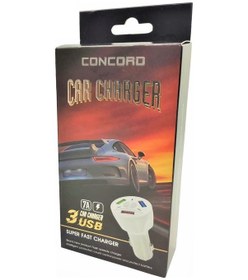 Resim 7A Qc 3 Usb Hızlı Araç Şarj Cihazı Concord C-769 