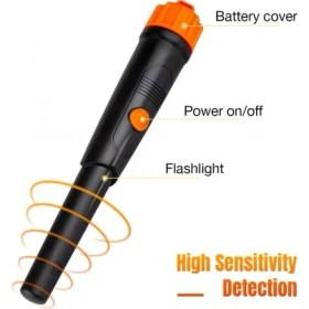 Resim Nano Md 720 Su Geçirmez Pointer Altın Metal Dedektör 