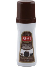Resim Öz 4 Adet Sitil Ayakkabı Boyası Süet Likit 100 Ml Koyu Kahve Renkli 