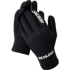 Resim Cressi Resilient Dalış Eldiveni - BLACK / 3MM - M 