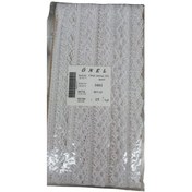 Resim Dantel Polyester Sanal Tül Bant Beyaz 15 Metre En 6 cm ON-1661-B 