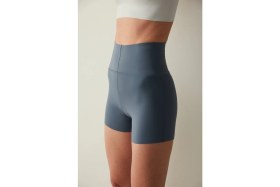 Resim Penti Toparlayıcı Kısa Bisikletçi Taytı 