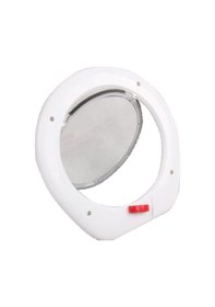 Resim Cosmotex Pawise Cat Flap Door 4 Yollu Ayarlı Kedi Kapısı 