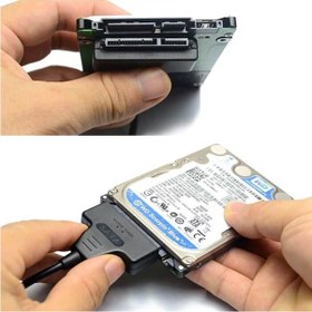 Resim Usb 3.0 2.5" Sata SSD HDD Hard Disk Veri Aktarma Kablosu 
