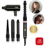 Resim Yui KB2002 5'i 1 Arada Saç Şekillendirici Set - TEŞHİR 