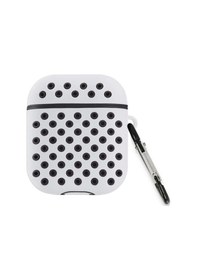 Resim Newface Apple Uyumlu AirPods 3 3.nesil Spor Delikli Kılıf - Gri-siyah 