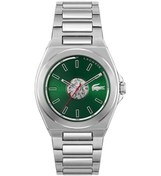 Resim Lacoste 2011335 Quartz Çelik Gri Yeşil Kadran 42 Mm Erkek Kol Saati 
