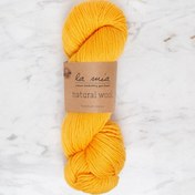 Resim La Mia Natural Wool Sarı El Örgü İpi - L877 - 34401 