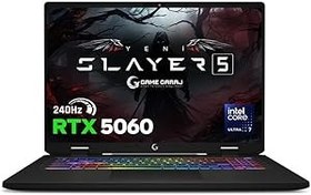 Resim Game Garaj Slayer5 7XL-5060 C2 Intel Ultra 7 255HX 32GB RAM 1TB SSD RTX5060 17" 240Hz QHD+ IPS FreeDOS Gaming Laptop 