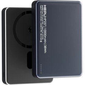 Resim Hepu HP-237 10.000 Mah Magsafe Kablosuz Powerbank – 15W Kablosuz + 22W Pd Hızlı Şarj 