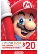 Resim Nintendo Eshop Card 20 Usd Nintendo Gift Card 20 Usd (436614732) 