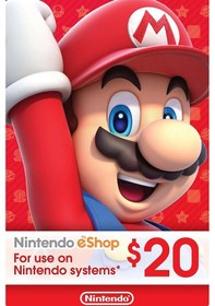 Resim Nintendo Eshop Card 20 Usd Nintendo Gift Card 20 Usd (436614732) 