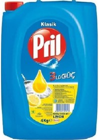 Resim Pril Klasik Limon Kokulu Sıvı Bulaşık Deterjanı 4 KG 