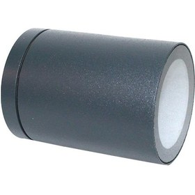 Resim RODOSLU Rds-3001A Mıamı Alüminyum Gövde Dış Mekan Silindir Tavan Lambası Antrasit 