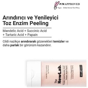 Resim The NewLab Arındırıcı Ve Yenileyici Enzim Peeling 100g(mandelic Acid Succinic Acid Tartaric Acid Papain) 