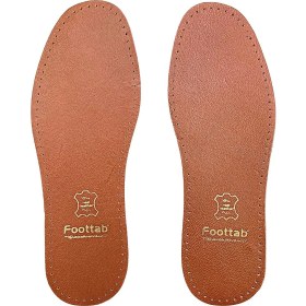 Resim Exclusive Hakiki Deri Ayakkabı Tabanlığı, Parfümlü, Koku Önleyici Ter Emici, Leather Insole, Kahve 