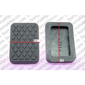 Resim Peugeot J9,cıtroen Fren,debriyaj Pedal Lastiği 2 Adet 