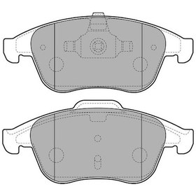 Resim DELPHI LP2181 Fren Balatası Ön CLIO IV 13- 1.6 Rs Megane III 08- Laguna III 07- Scenic III 08- Latitude 11- 