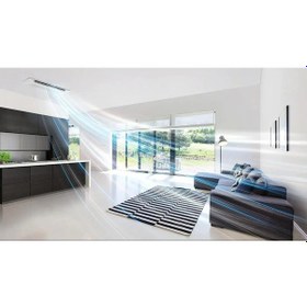 Resim Samsung Wind Free Multi AJ050TXJ2KH/EA Tek Yön Kaset 1+2 Sistem 12.000+18000 BTU İç 5,2 KW Dış Ünite Klima 