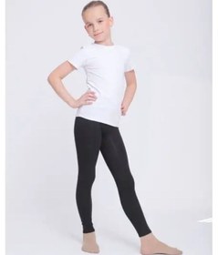 Resim Ennesy Via Pamuklu Tayt Jimnastik İçin Spor Kıyafet 4248383 SiYAH 