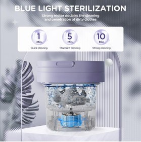 Resim Sellwell  Mini Taşınabilir Mini Çamaşır Makinesi 