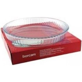 Resim Paşabahçe Borcam 59014 Yuvarlak Büyük Borcam Tepsi 