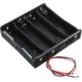 Resim Eğiteklab 18650 Lityum Iyon 4 Lü Pil Yuvası 