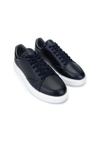 Resim Tamer Tanca Erkek Hakiki Deri Lacivert Sneakers & Spor Ayakkabı 04 3522 Erk Ayk Sk24-25 Lacı Fltr Lacivert 