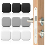 Resim Ev Dekorasyonu > Kapı Tutucuları, 4 Adet PVC Yumuşak Kauçuk Kapı Tutucuları, Delme veya Hasar Kurulumu Yok, Yapışkan Kurulum, Çeşitli Kapılar ve Pencereler için Friction ve Çarpışmalar Önlemek İçin Uygun, Çarpışmalar Nedeniyle Oluşan Gürültüyü Azaltmak İçin Kırmızı. 