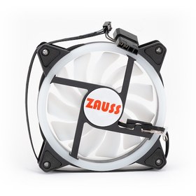 Resim Zauss ZR-200 Rainbow RGB 12 CM Kasa Fanı 