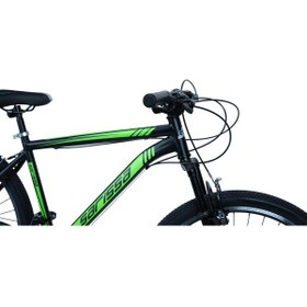 Resim Sarissa Moon 27,5" Jant Mtb Ön Amortisörlü Shimano Kelebek 21 Vites V Fren Dağ Bisikleti Siyah Yeşil 