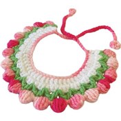 Resim Suntek Örme Kediler Yaka Doğum Günü Teması Parti Festivali 30cm Açık Mor 