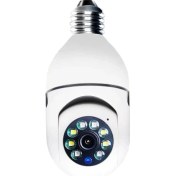 Resim Gabya 360 Ptz Ip Kamera Gece Görüş Kablosuz Akıllı Ampul Wifi Camera 
