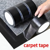 Resim 10M Ağır Hizmet Tipi Süper Yapışkan Kumaş Duct Bandı, Endüstriyel Tutkal Su Geçirmez Bant, Halı Bağlama, Zemin Koruma, DIY Tamir, Çok Amaçlı Kullanım, Plastik Yüzey Uyumlu, Rüzgar/Toz/Böcek Korumalı 