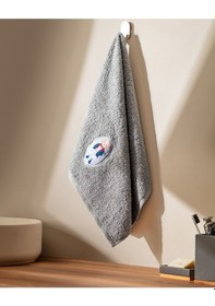 Resim Madame Coco Avery Yüz Havlusu Gri 