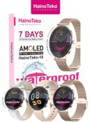 Resim DigiMonster Haino Teko 18 Akıllı Saati – Şıklık ve Teknolojinin Zarif Buluşması! 7 Gün Batarta Süresi 