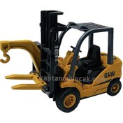 Resim Metal Sürtmeli Forklift Oyuncak 