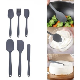 Resim Marsilyan Silikon Spatula ve Fırça Seti 