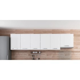 Resim Minar 285 cm Mutfak Dolabı Beyaz 285-B7-ÜST Modül 