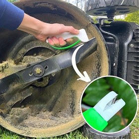 Resim Tensten Çelik Bileme Taşı ve PVC Kaymaz Tabanlı Çok Amaçlı Alet Bileyici - Taşınabilir Manuel Bileyici, Bıçaklar, Baltalar, Cep Bıçağı, Bahçe Araçları için Uygun - Mutfak & Dış Mekan Kullanımı İçin Dayanıklı Tasarım | Ergonomik Sap | Sağlam Yapı 