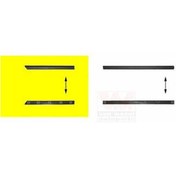 Resim Volkswagen Golf3 90 98 Kapı Bandı Arka Sağ 4 Kapılıya Göre Oem No:1h4853754 