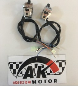 Resim Cg 125 Kumanda Takımı Nikel Sag / Sol 