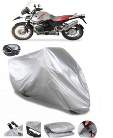 Resim CoverPlus Bmw R 1150 GS Adventure ARKA ÇANTA UYUMLU SU GEÇİRMEZ MOTOSİKLET BRANDASI 