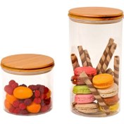 Resim Geseus Moonstar Harmony Plastik 2 Parça Contalı Saklama Kabı 2,4 Lt 